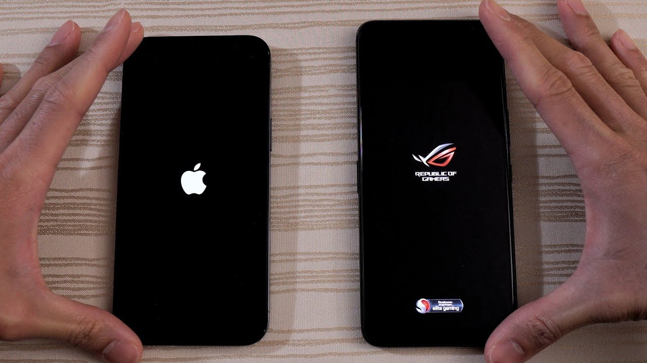 iPhone 12 Pro Max vs Asus ROG Phone 3 - Speed Test!