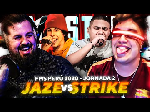 JAZE'S BLAZING MINUTE | PAPO and KAPO 013 REACT TO STRIKE vs. JAZE - FMS Peru 2020 J1