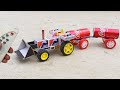 How To Make Matchbox Tractor Trolley DIY Tractor Science Projects Cars At Home