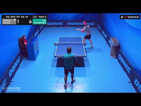 16:20 Valentyn Yunchyk  - Yurii Shchepanskyi 14.09.2023 TT Euro.Cup Ukraine Star. TABLE 4