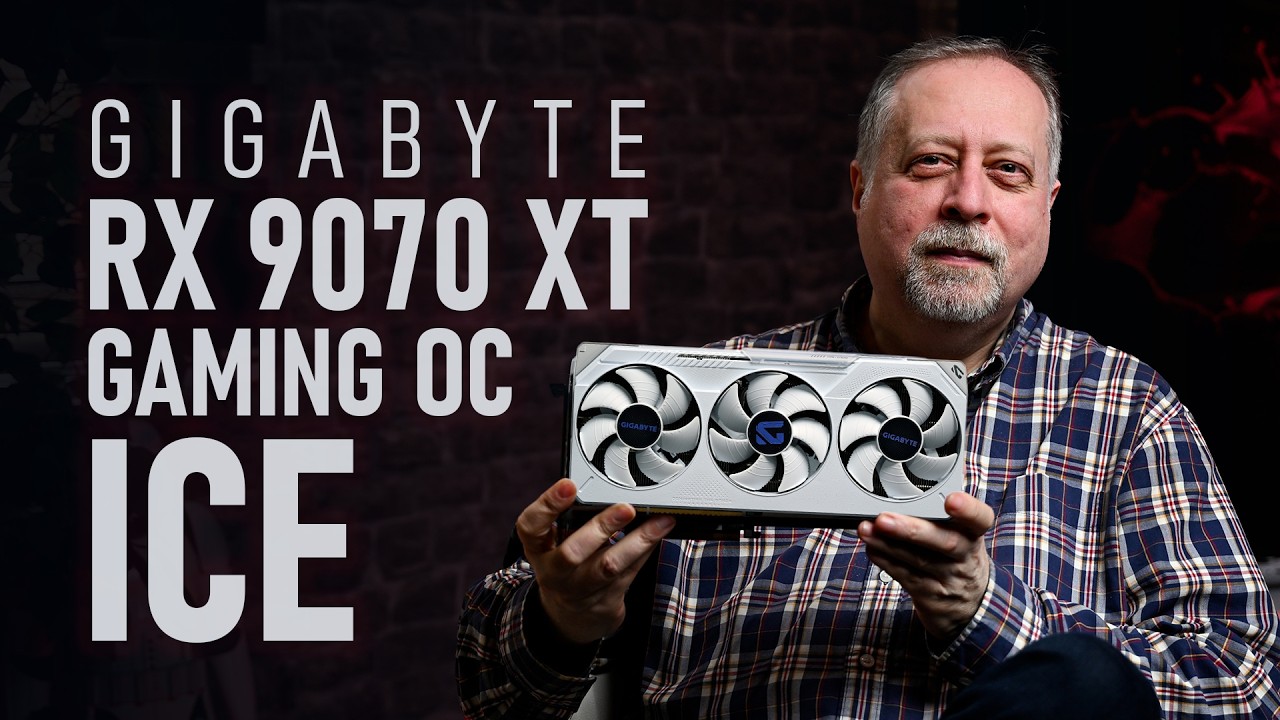 Gigabyte RX 9070 XT Gaming OC ICE: 4K Oyunlara Hazır!
