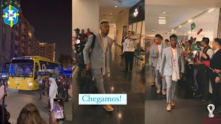 Brazil National Team Arrives in Qatar For The World Cup 2022 video