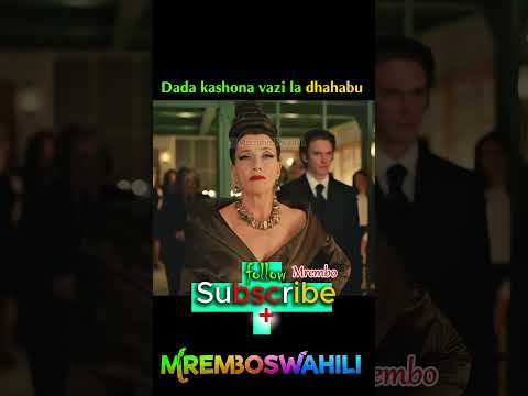 dada kashona vazi la dhahabu #mremboswahili