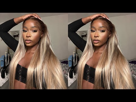 The Perfect Autumn Blonde | Full Lace Frontal Wig...
