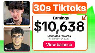 $10,638/m At 19 From Posting 30 Second TikTok Videos (Full Breakdown)