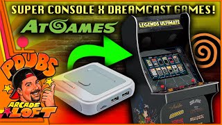 Super Console X - Does it Play Dreamcast Games on the AtGames Legends Ultimate?