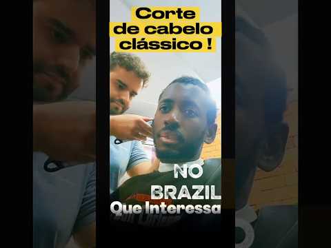 Cortei o Cabelo com o Barbeiro Mais Famoso de Caratinga! 💈✂️ #Shorts Pt1