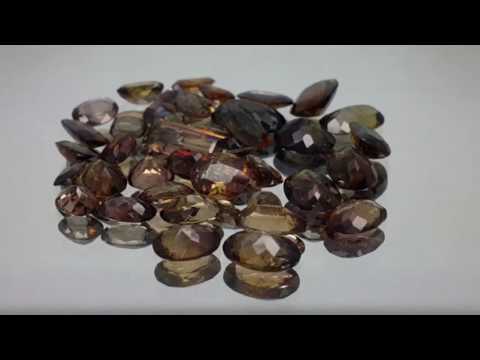 (IGC)61.50 carats Rare Axinite gemstone
