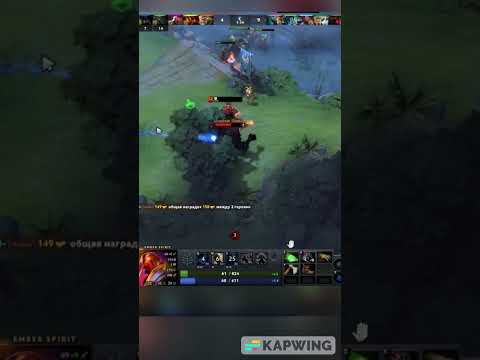 Ember Spirit outplaying Shadow Fiend  #dota2   #shorts