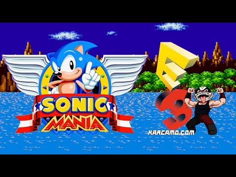 Sonicmania Green hill and Mirage Saloon zone Karcamo's playthrough E3   KARCAMO GAMING