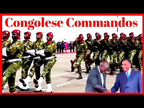 Congo Brazzaville Commandos Parade Excite Kenya's President William Ruto