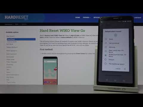Wiko View Go - Alarm Tones Presentation