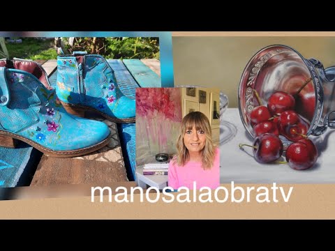 ManosalaObraTv 2020 Programa 44 - Pintar Botas - Pintura al Óleo