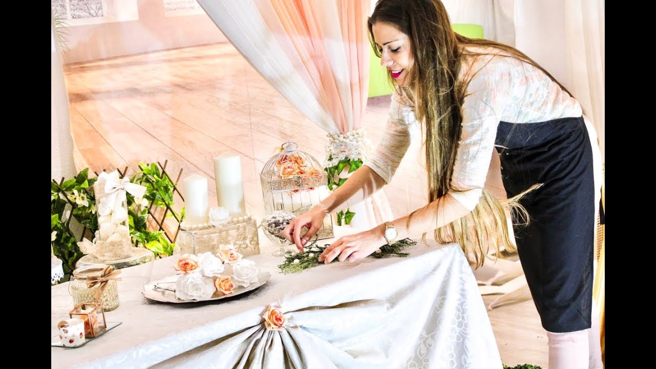 Cómo decorar MESAS para【Eventos y Bodas】 - Conviértete en DECORADORA