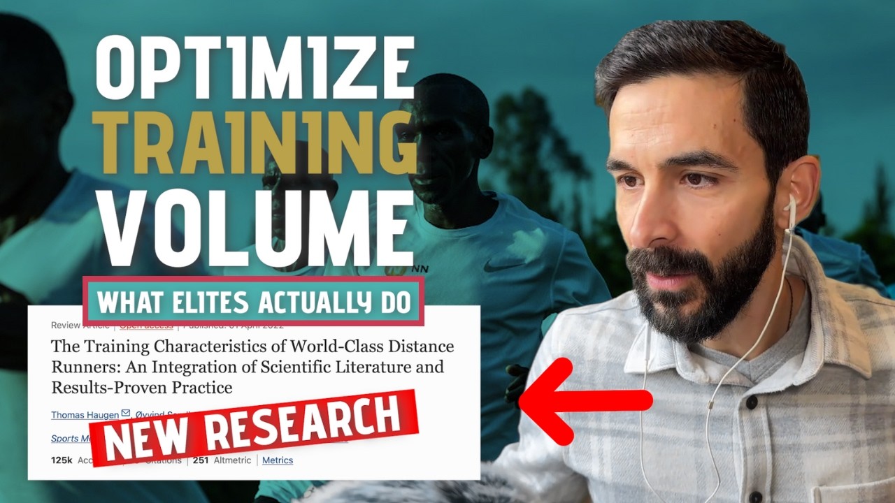 Optimizing TRAINING VOLUME in Your Running - New Research