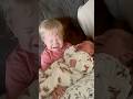 Smiles to sobs: Newborn's cry sets off toddler sibling during first embrace