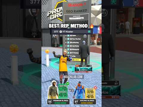 2K26 Best Rep Method