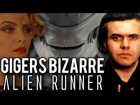 HR Gigers Bizarre Alien Runner / Alien 3 Concept Art
