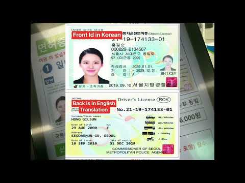 2023 Upgraded Driver's License in South Korea Tagalog Quick Easy Explain