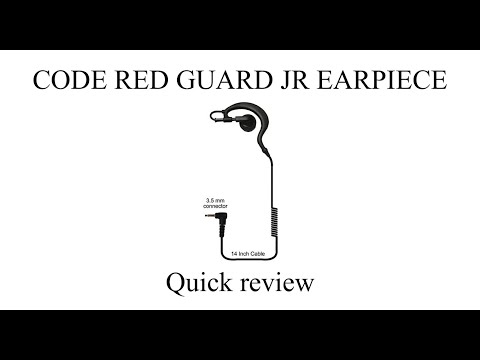 Code Red Guard Jr earpiece review