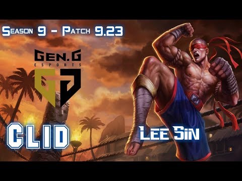 Gen Clid LEE SIN vs REK'SAI Jungle - Patch 9.23 KR Ranked