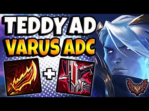 Varus vs Tristana ADC [ Teddy ] Patch 12.15 Korea Grandmaster ✅