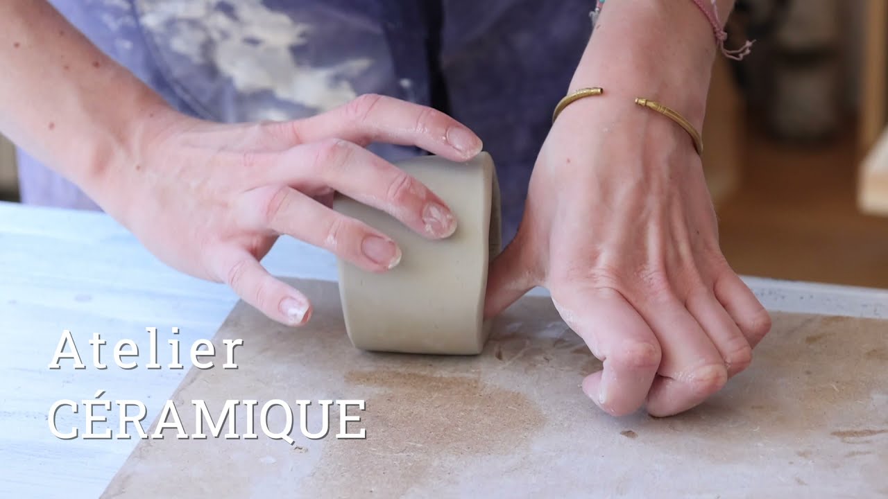 Modelez votre set à café en céramique - Vidéo