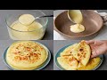 Quick Breakfast Snacks No Dough No Rolling Liquid Dough Egg Milk Paratha Recipe Milk Paratha