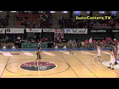 U18M - CB.HOSPITALET  vs  SEVILLA.- Torneo Junior de Hospitalet 2015 (BasketCantera.Tv) Ed. HD