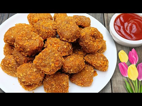 Crispy & Delicious Potato Bites Recipe | Potato Nuggets Recipe | Potato Snacks | Tea Time Snacks