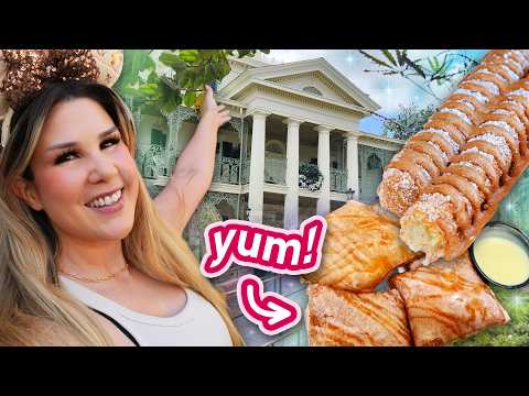 Fun Disney Day! My Favorite Candy Made Fresh at Disneyland + Bananas Foster Beignets🌟