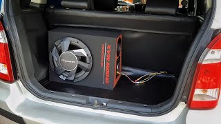 Pioneer TS-wx300A Subwoofer Installation