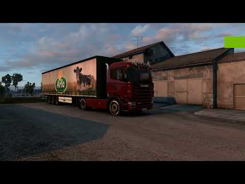 Euro Truck Simulator 2 - ProMods 2.60 - Scania 4 - Flensburg to Ystad - 4K UHD