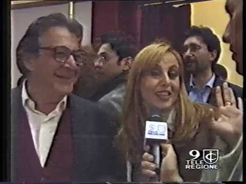 Alessandra Casella e Carlo Alighiero 1996 presentano Inventarsi il Maschio al Teatro Manzoni di Roma