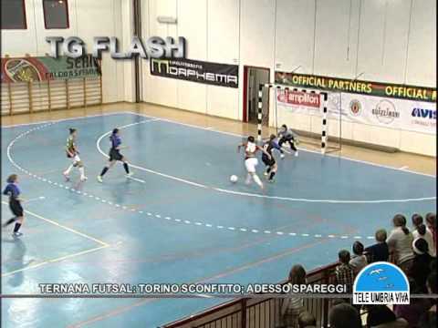 TELE UMBRIA VIVA TG "TERNANA FUTSAL TORINO FUTSAL" 22 12 14