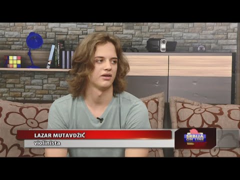 Mladi, talentovani i uspešni: Lazar Mutavdžić, violinista (Srbija online TV KCN 2. 7.2024)