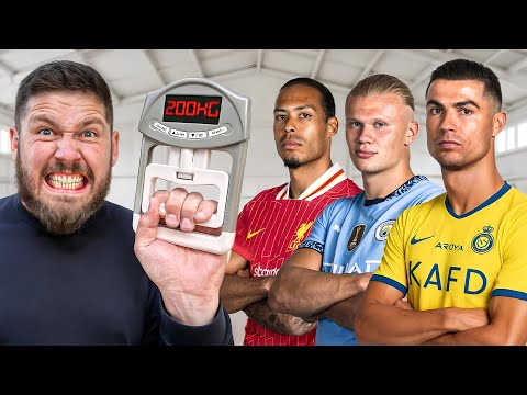 Who is The STRONGEST Footballer?