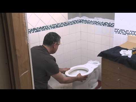 How to install a new toilet