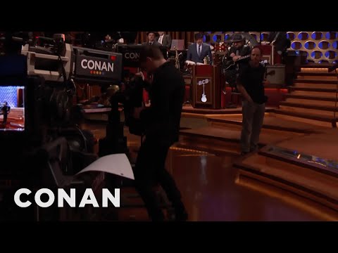 Evan Peters Shows Off His TV-Humping Skills | CONAN on TBS