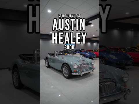Sounds of an 1967 Austin-Healey 3000 BJ8 Mk III