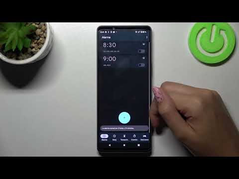 Cómo poner la alarma en Sony Xperia 1 IV