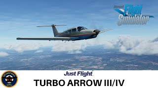 Just Flight PA-28R Piper Turbo Arrow III/IV for Microsoft Flight Simulator 2020 - First Impressions