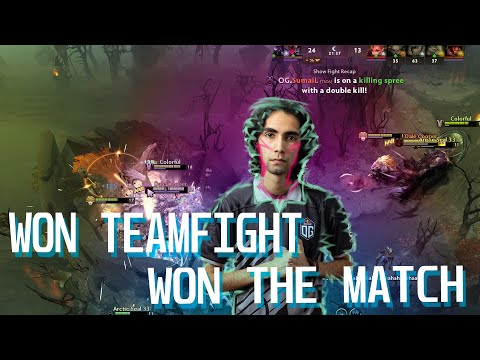 1 TEAMFIGHT TO WIN THE MATCH | SUMAIL TERRORBLADE GAMEPLAY 7.29 Dota 2 patch | Sumail TB 25 MIN GG