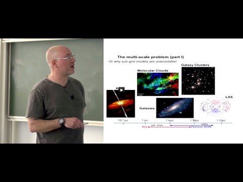 Modelling the physics of galaxy formation in a expanding Universe