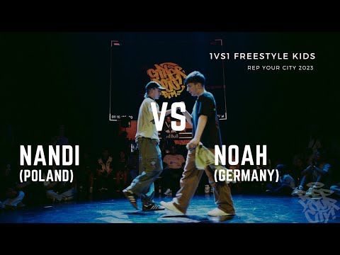 Rep. Your City 2023 - 1vs1 - Freestyle Kids Battle (Top 4) - Nandi vs. Noah