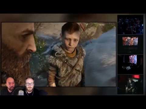 Gabe and Chris React to the Sony E3 Press Conference 2016 - God of War