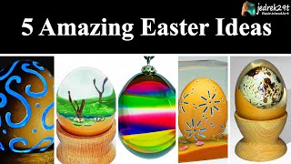 5 Amazing Easter Ideas / Easter EGG Handmade / Resin Art