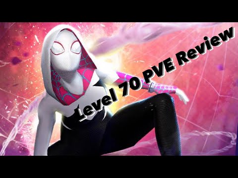 Level 70 PVE Spider-Gwen Review - Marvel Future Fight