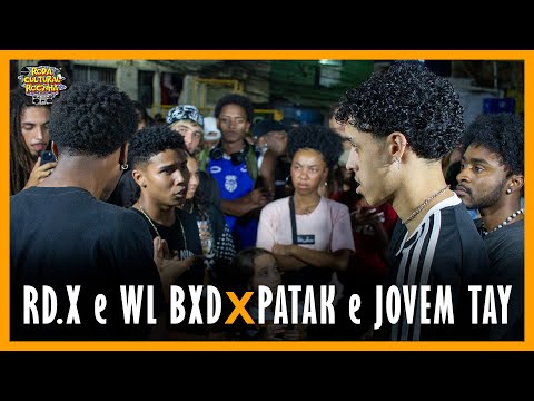 RD.X e WL BXD X PATAK e JOVEM TAY - 2ª FASE -153ª EDIÇÃO -  Roda Cultural da Rocinha