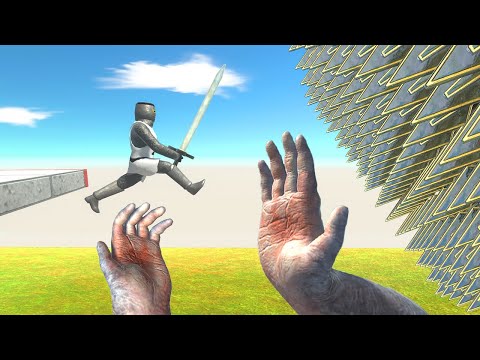 Jump Over Guard Goro - Animal Revolt Battle Simulator